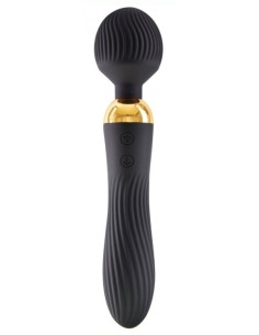 Dildo Wand Sprosny Noir - Tête 47mm