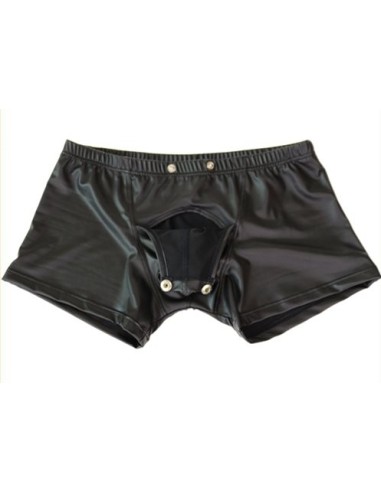 Boxer sexy FETISH OPEN Noir