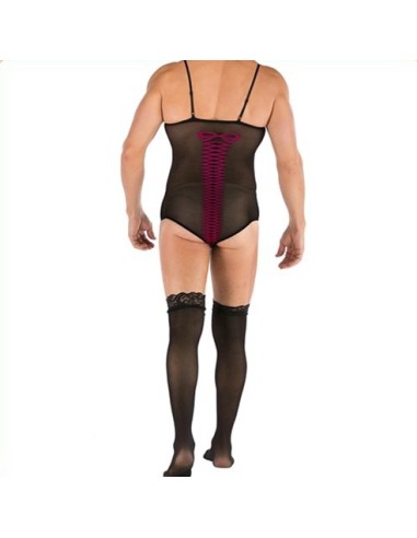 Body et Bas imprimés VITTORIA - Noirs