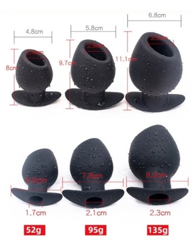 Plug Tunnel Ass Gallery S 7.5 x 4.5cm