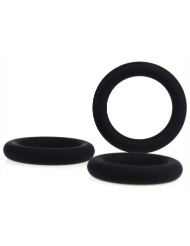 Set de 3 cockrings en silicone