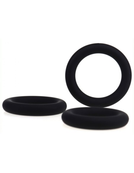 Set de 3 cockrings en silicone