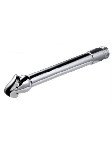 Embout de lavement anal Chromium 14 x 3cm Embout de lavement anal Chromium 14 x 3cm