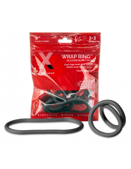 Lot 2 cockring silicone Wrap Ring 23cm