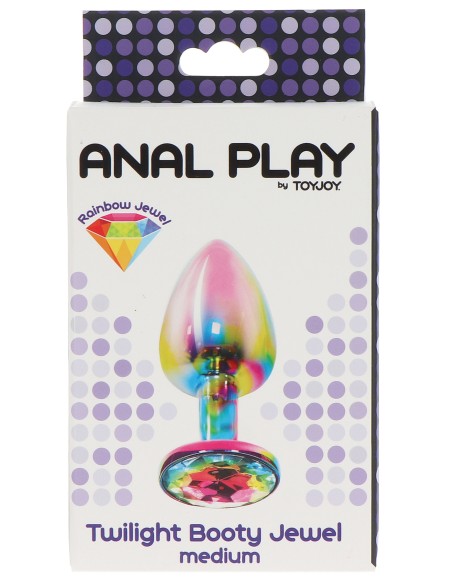 Bijou anal Twilight Rainbow M 7 x 3.5cm