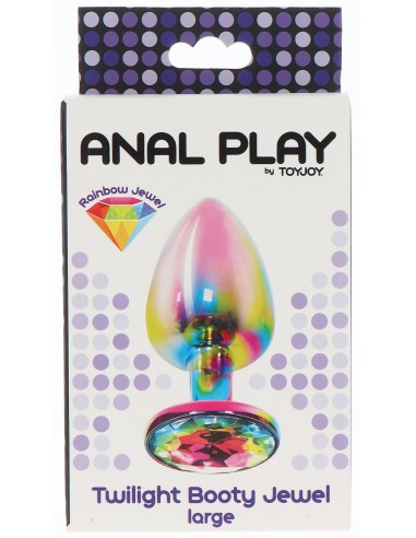 Bijou anal Twilight Rainbow L 8.5 x 4cm