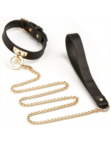 Collier et Laisse Sclave Noirs Collier et Laisse Sclave Noirs