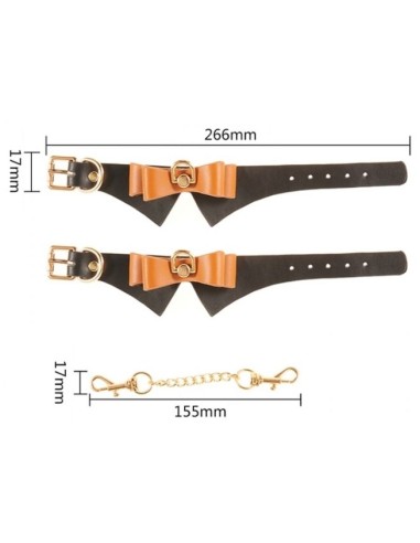 Menottes Butler Noires et Marron