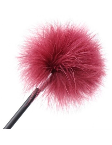 Cravache-Plumeau Victoria Pourpre 43cm