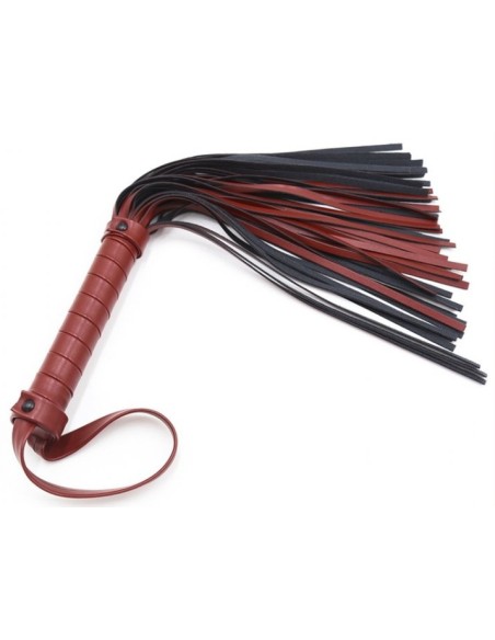 Martinet Flirting Noir et Rouge 40cm Martinet Flirting Noir et Rouge 40cm
