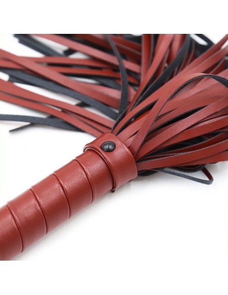 Martinet Flirting Noir et Rouge 40cm Martinet Flirting Noir et Rouge 40cm