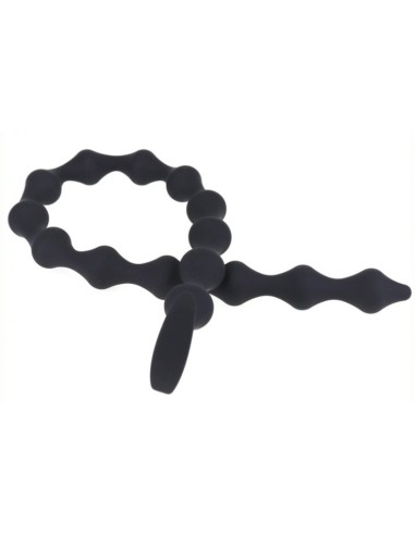 Gode long Thin Beads 55 x 2.3cm