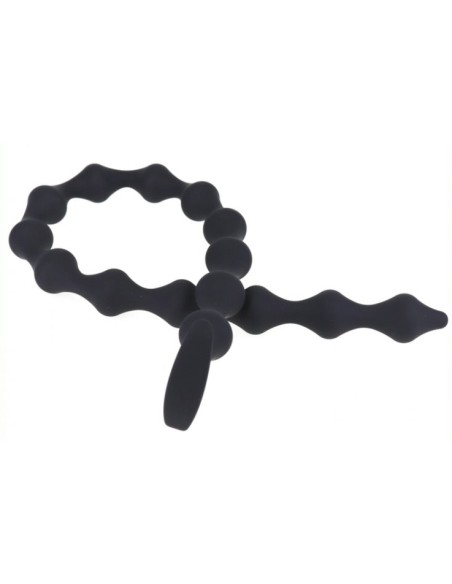 Gode long Thin Beads 55 x 2.3cm