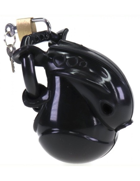 Cage de chasteté Full Egg 7.7 x 2.8cm Noire