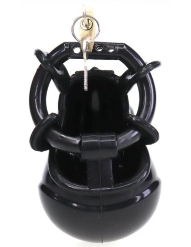 Cage de chasteté Full Egg 7.7 x 2.8cm Noire