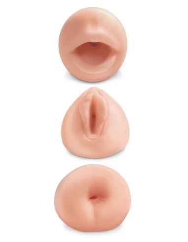 Trio de masturbateurs réalistes