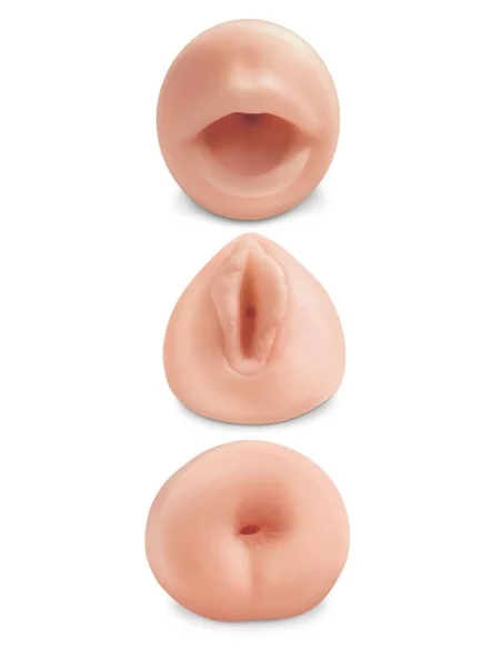 Trio de masturbateurs réalistes