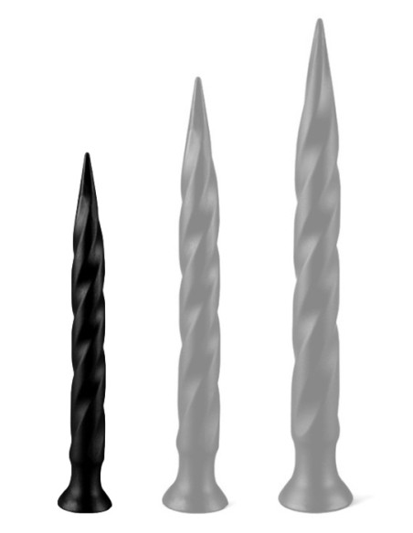 Gode long Tail S 34 x 3.5cm Noir Gode long Tail S 34 x 3.5cm Noir