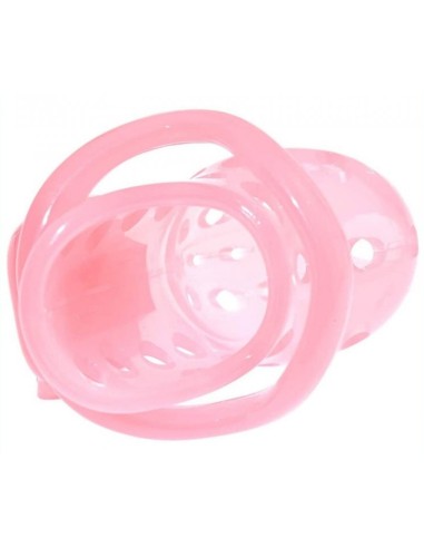 Cage de chasteté XGuard 10 x 3cm Rose