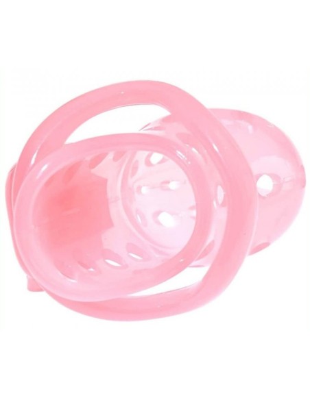 Cage de chasteté XGuard 10 x 3cm Rose