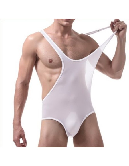 Body Singlet Fin Blanc