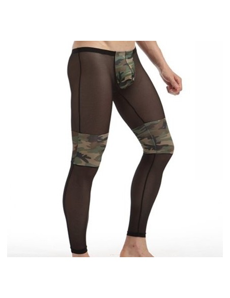 Longjohn SPLICED Noir-Camouflage