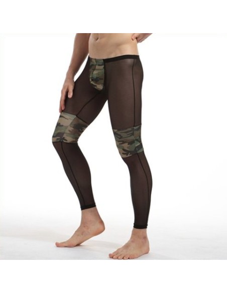 Longjohn SPLICED Noir-Camouflage