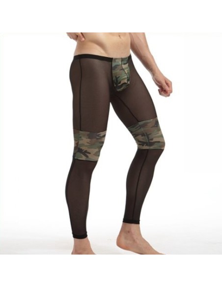 Longjohn SPLICED Noir-Camouflage