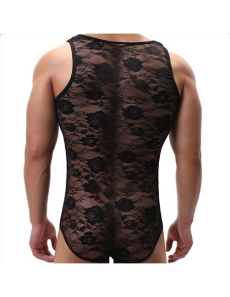 Combi Dentelle TEDDY Noir