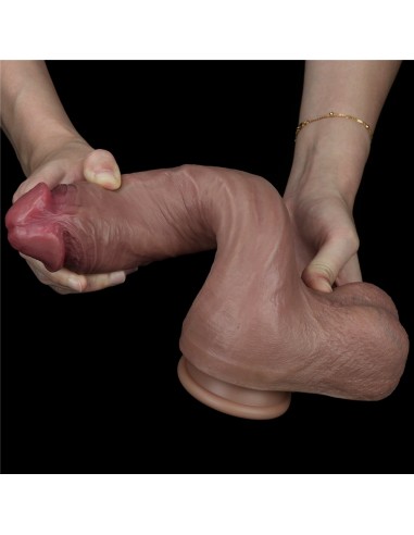 Gode réaliste Nature Cock Veiny 20 x 5cm Métis