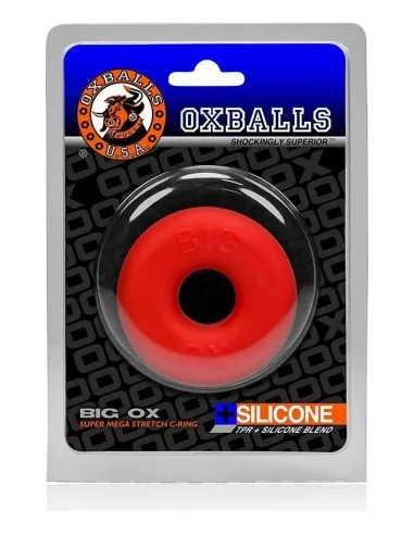 Cockring Bib Ox Rouge