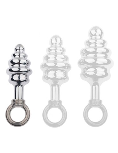 Plug en métal Butt Pal avec laisse 6 x 2.8cm