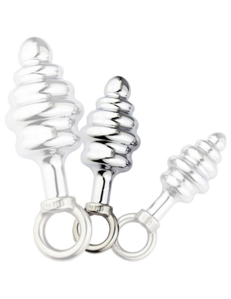 Plug en métal avec Anneau Butt Pal 7 x 3.5cm Plug en métal avec Anneau Butt Pal 7 x 3.5cm