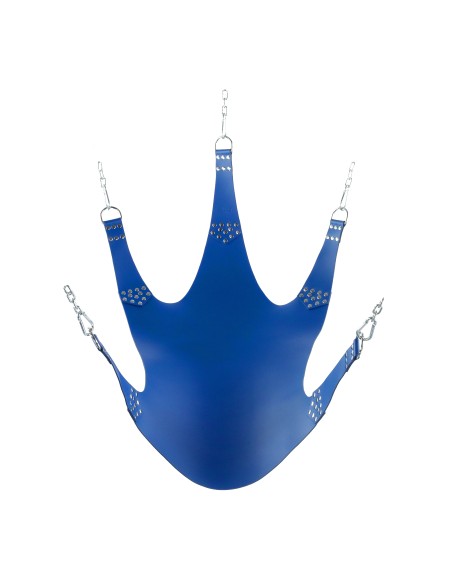 Sling en cuir 5 Points d'attache Bleu Sling en cuir 5 Points d'attache Bleu