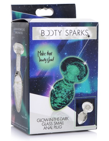 Plug en verre phosphorescent Glow S 7 x 2.8cm