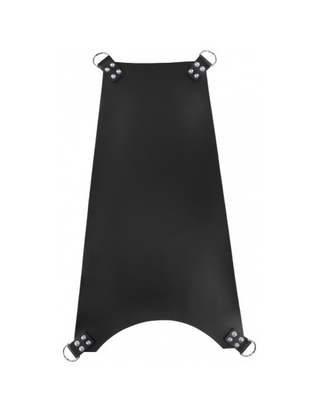 Sling en cuir 4 Points Ajusté Noir