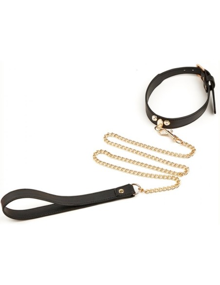 Collier-Laisse Master Me Noir Collier-Laisse Master Me Noir