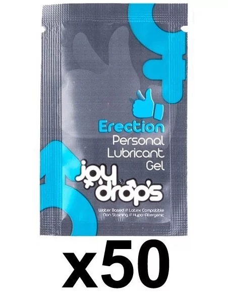 Dosettes Lubrifiant Effet Erection Dure 5ml x50