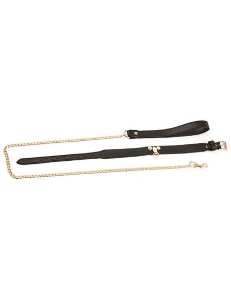 Collier-Laisse Master Me Noir Collier-Laisse Master Me Noir