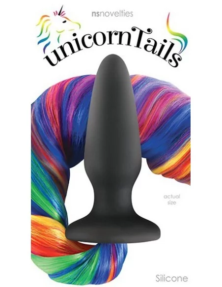 Plug avec queue Licorne 9 x 3.2cm Plug avec queue Licorne 9 x 3.2cm