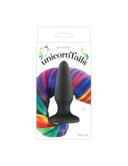 Plug avec queue Licorne 9 x 3.2cm Plug avec queue Licorne 9 x 3.2cm