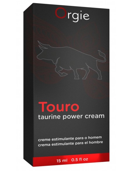 Crème stimulante pour pénis Touro Power 15ml Crème stimulante pour pénis Touro Power 15ml