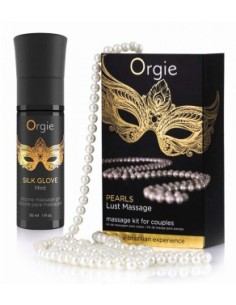 Gel de massage + collier de perles Lust Massage 30ml