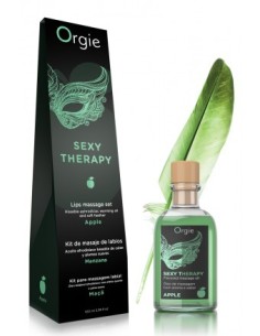 Huile de massage embrassable Sexy Therapy Pomme 100ml