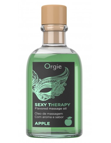 Huile de massage embrassable Sexy Therapy Pomme 100ml
