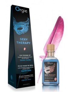 Huile de massage Embrassable SEXY THERAPY Barbe à papa 100ml