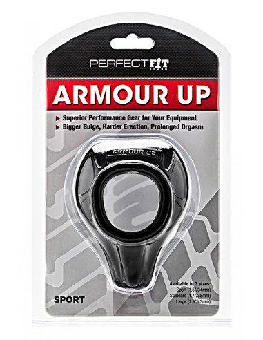 Cockring Armour Up Sport Noir