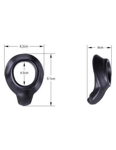 Cockring Cock Armour Regular Noir