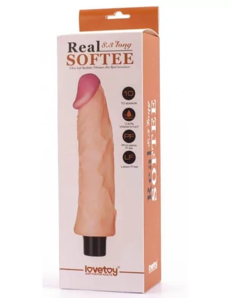 Dildo Vibrant Rel Softee 17 x 4.8cm