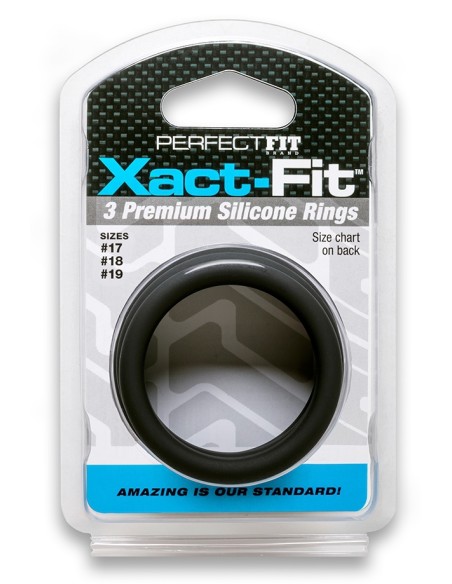 Lot 3 Cockrings Xact-Fit M-L